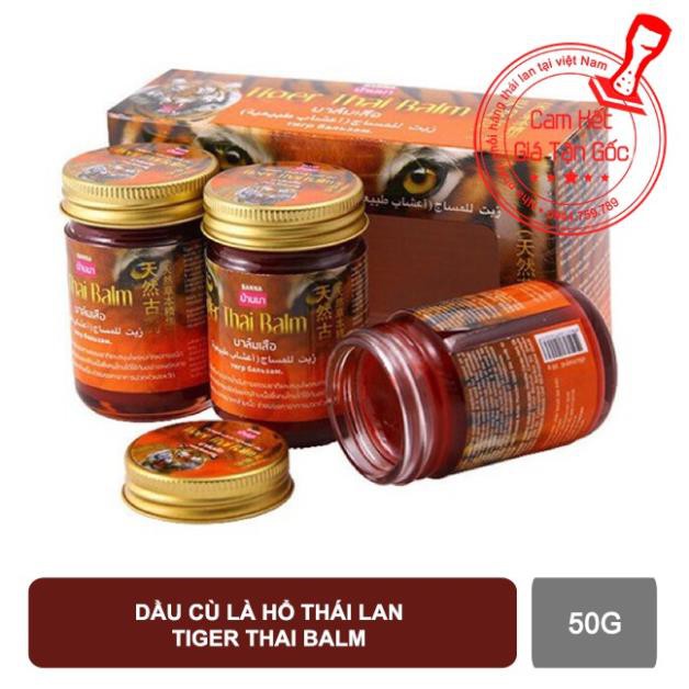 01 Box Banna Tiger Thai Balm 50g