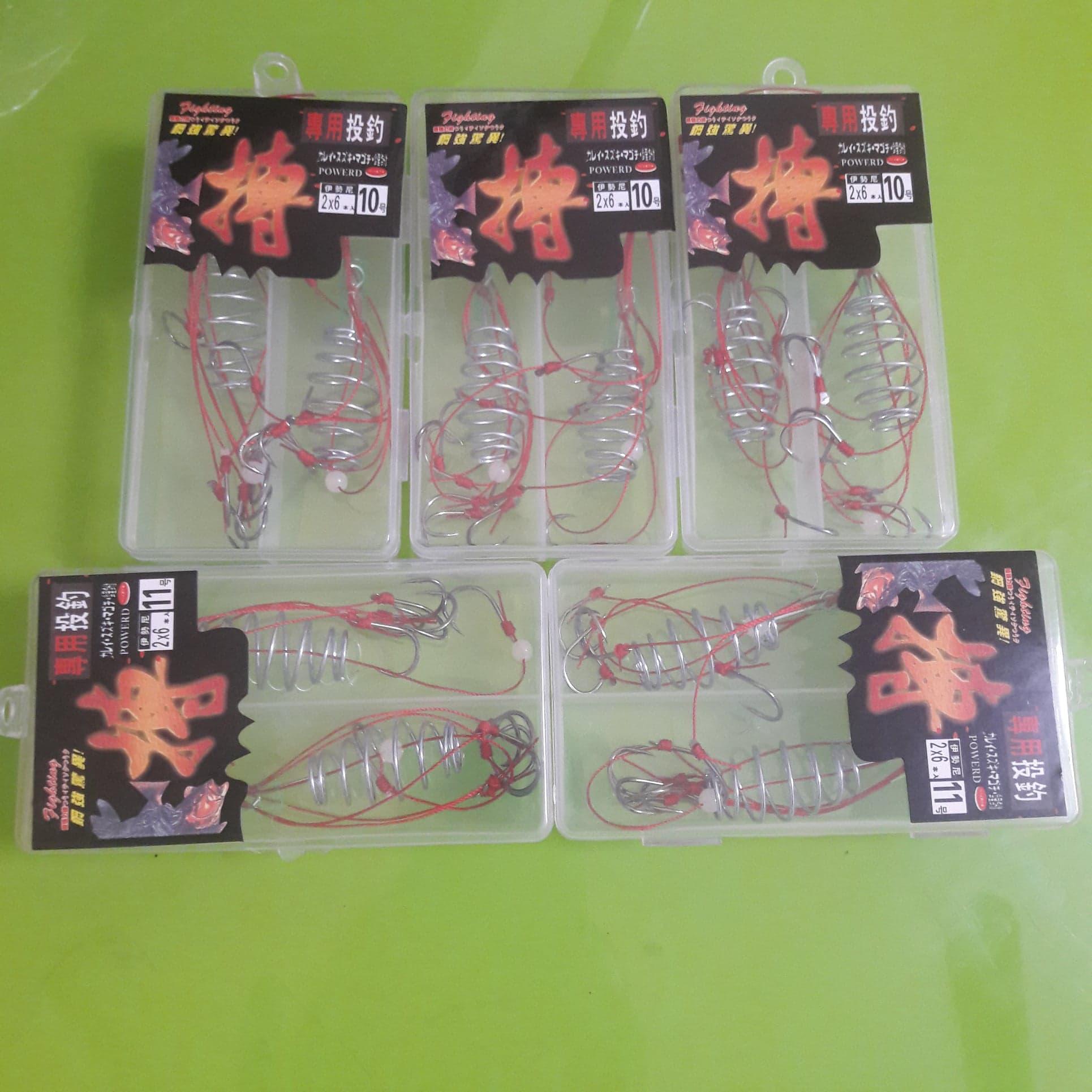 Combo 5 hôp  2 chùm lưỡi câu lăng xê siêu nhạy