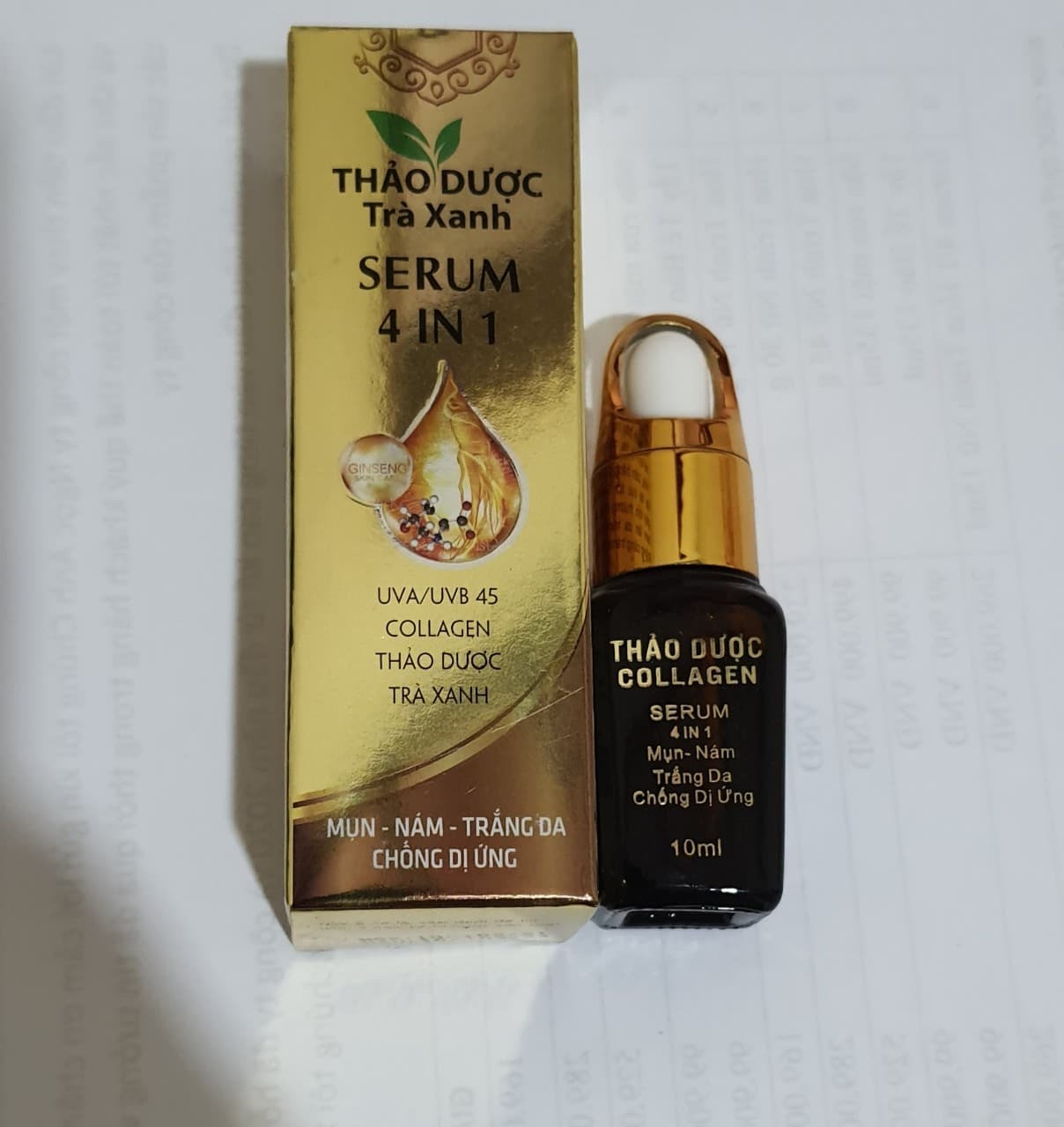 Serum THẢO DƯỢC TRÀ XANH 4 IN 1