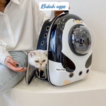 [Hoàn tiền 10%] 😻 Balo Phi Hành Gia Vận Chuyển Chó Mèo🐶