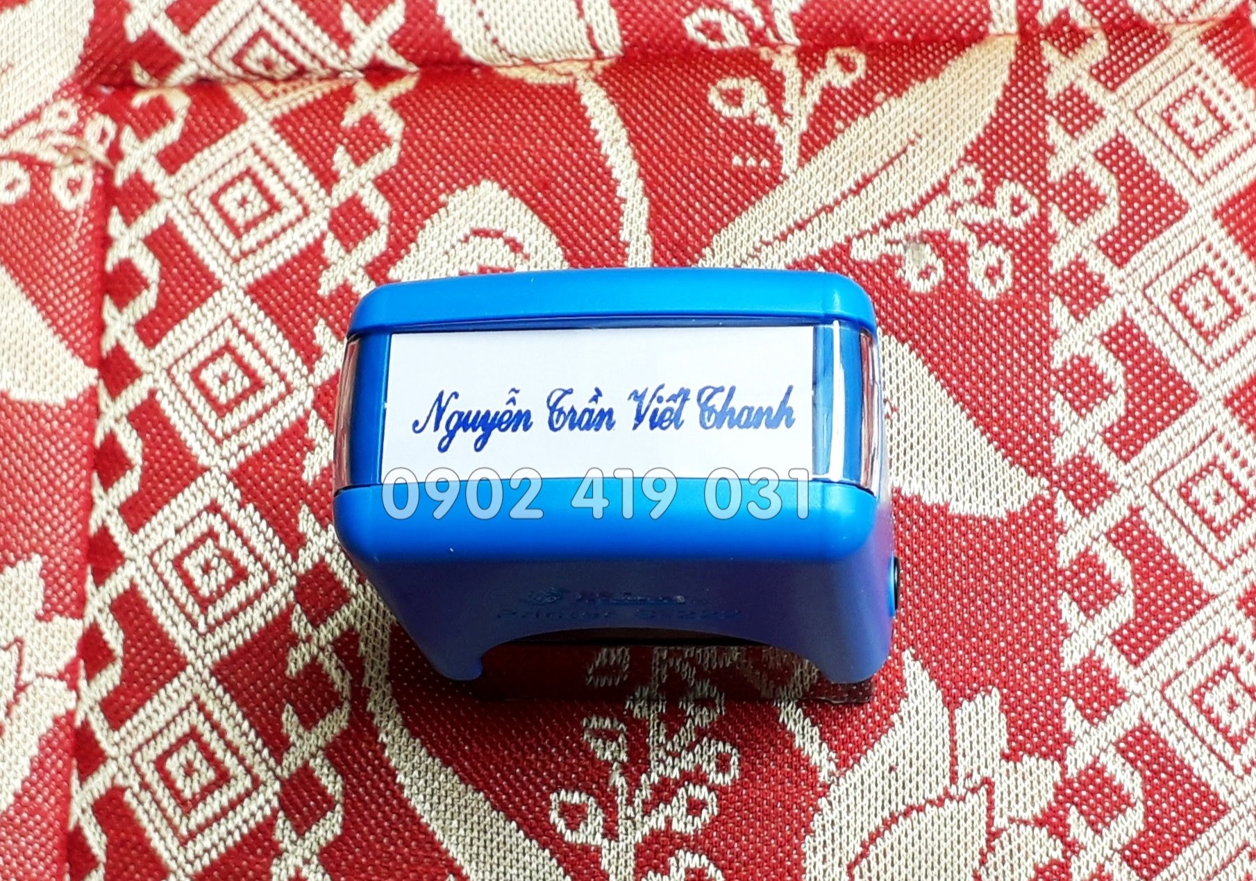 Khắc Dấu Tên hoặc Nội Dung - Shiny Printer S-222 / 38*14mm
