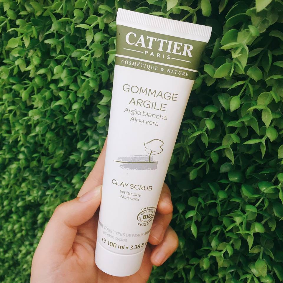 Clay Scrub Cattier - Tẩy Tế Bào Chết Đất Sét (Màu Xám) 100ml