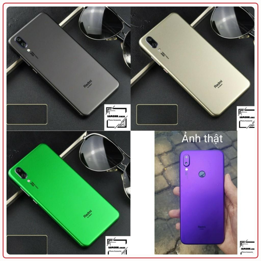 [NHIỀU MÀU] Skin Dán Xiaomi Redmi Note 7 - Note 7 Pro - Redmi 7 (Full Viền)