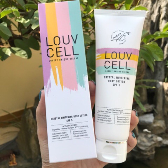 Dưỡng trắng Body Louv Cell