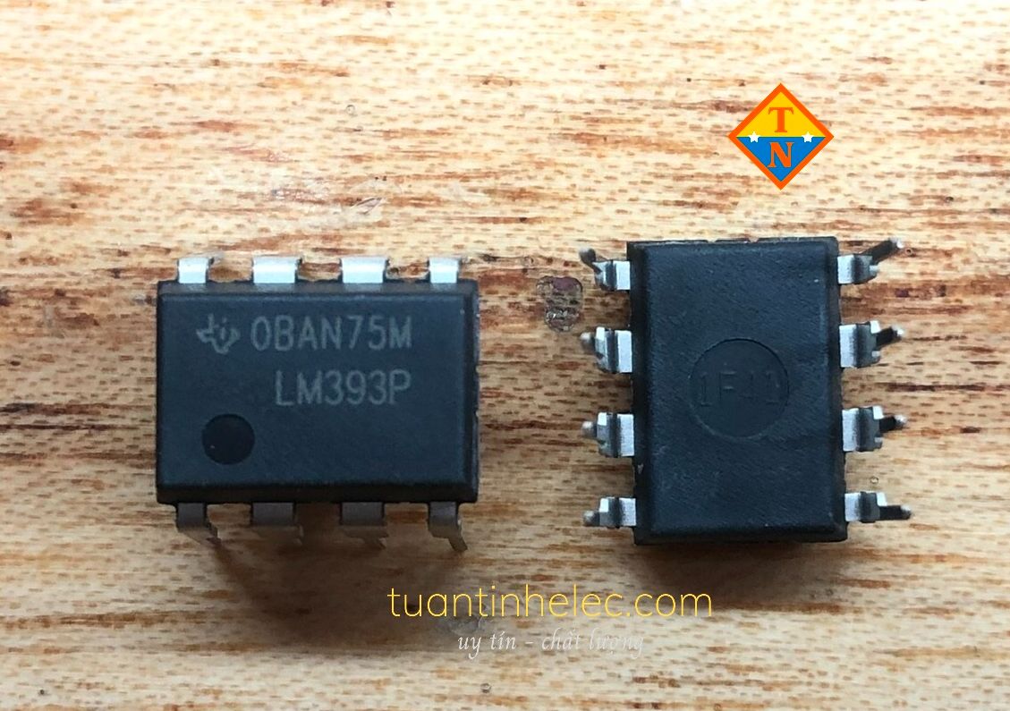 Lm393p ic so sánh opamp dip-8