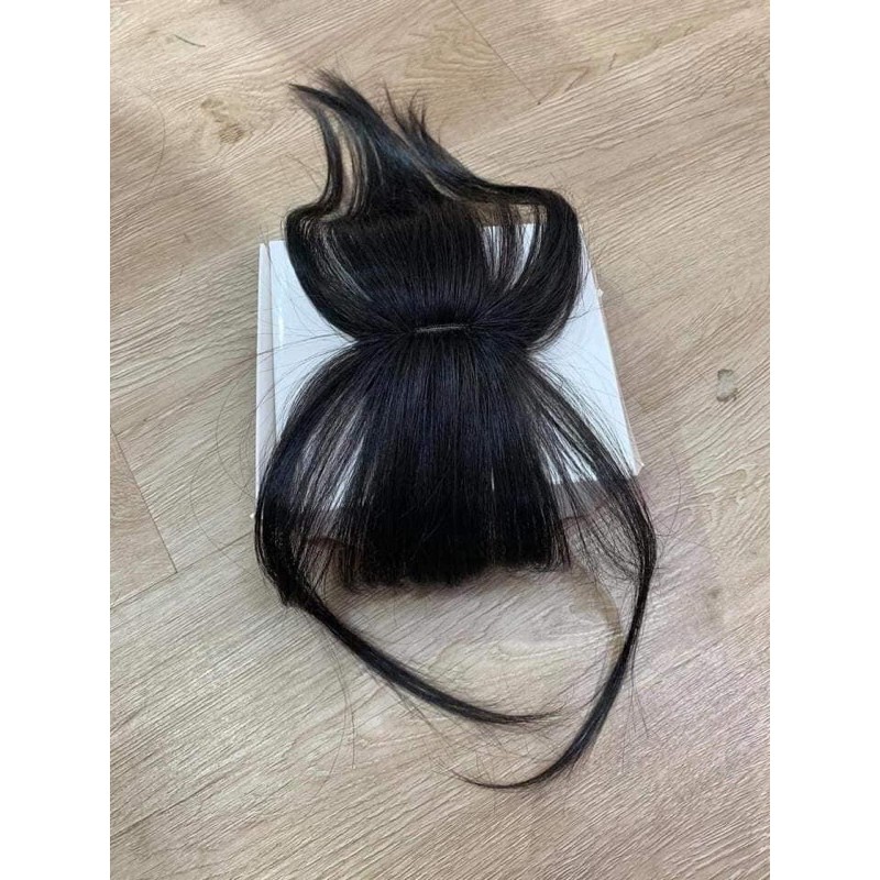 Tóc giả mái 🦞🦞Tóc 3D hai kẹp mái dày tóc thật