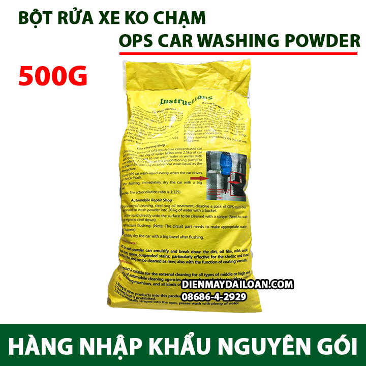 Bột rửa xe không chạm OPS CAR WASHING POWDER (500G)