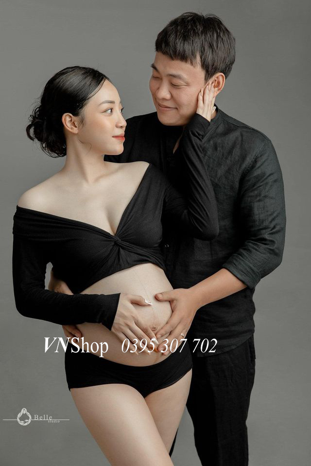 Đầm Bầu Chụp Ảnh Váy+Áo+Quần