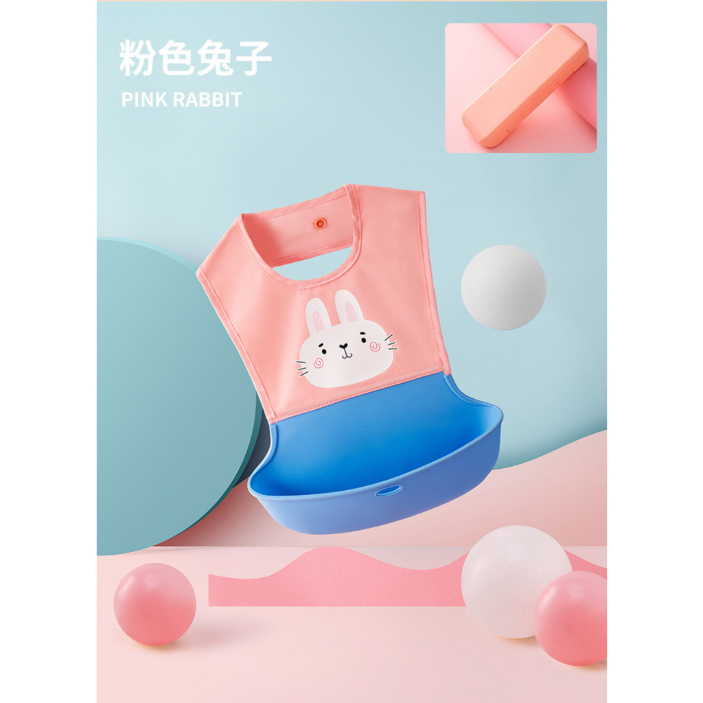 Yếm ăn dặm Silicon cho bé - MomMama