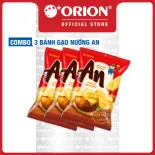 Combo 3 Bánh Gạo Nướng An Orion vị Khoai Tây Phô Mai Nướng 100.8g