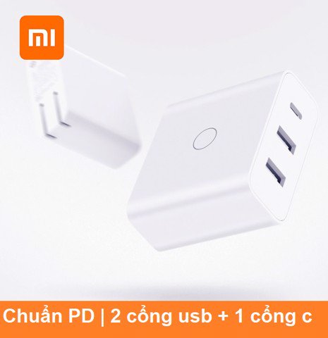 Củ Sạc Nhanh 65w Xiaomi ZMI Chuẩn PD 3 Cổng