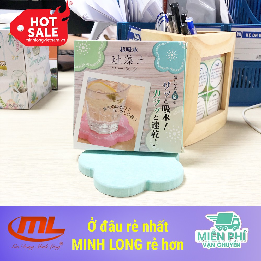 [FREESHIP❤️] MIẾNG LÓT LY THẤM NƯỚC NHẬT BẢN