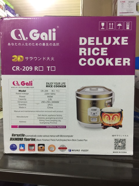 Nồi Cơm Điện Gali Lòng Gang Siêu Dày