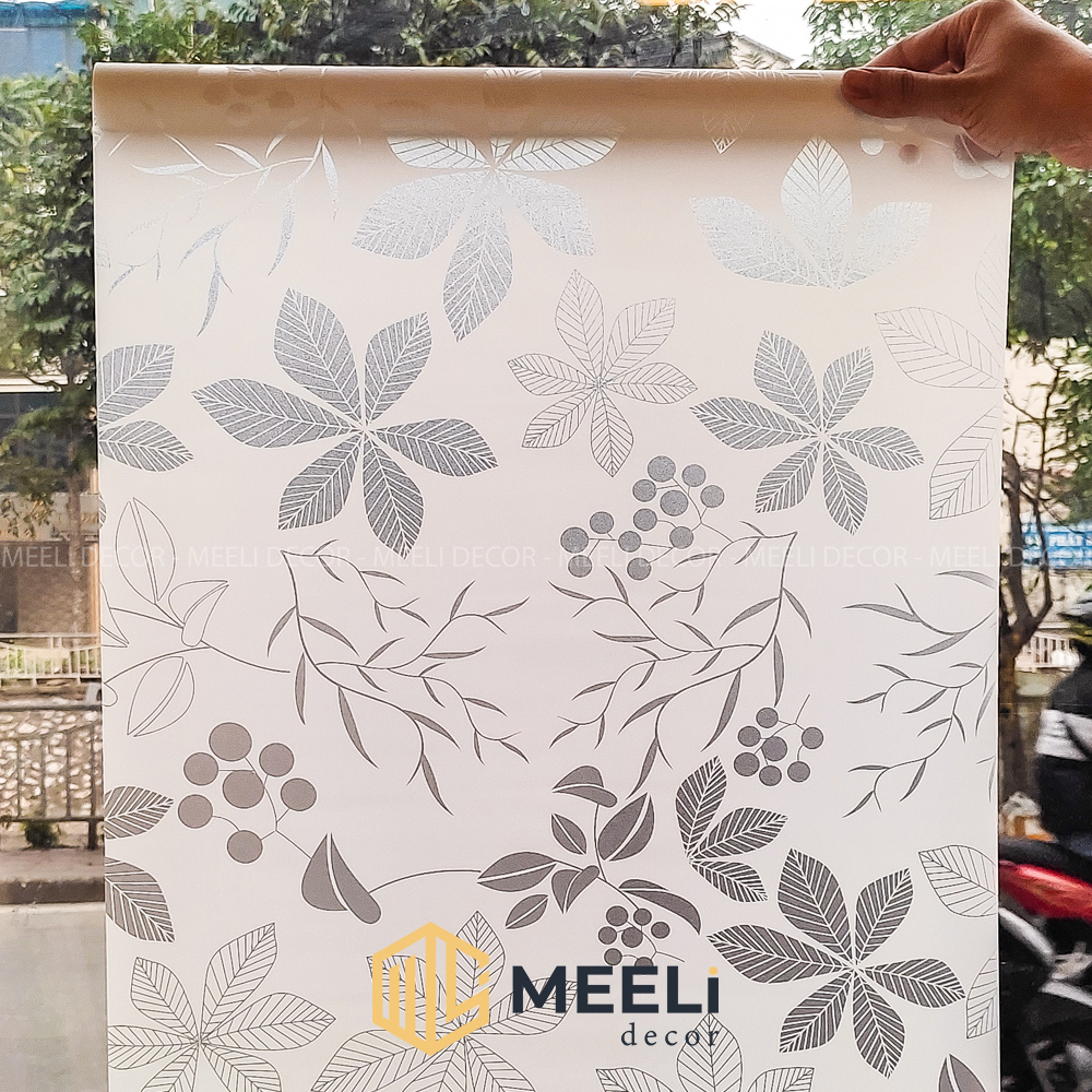 Decal dán kính nhà tắm Meeli Decor giấy dán mờ che ánh sáng chống nắng cửa sổ, mã ME25