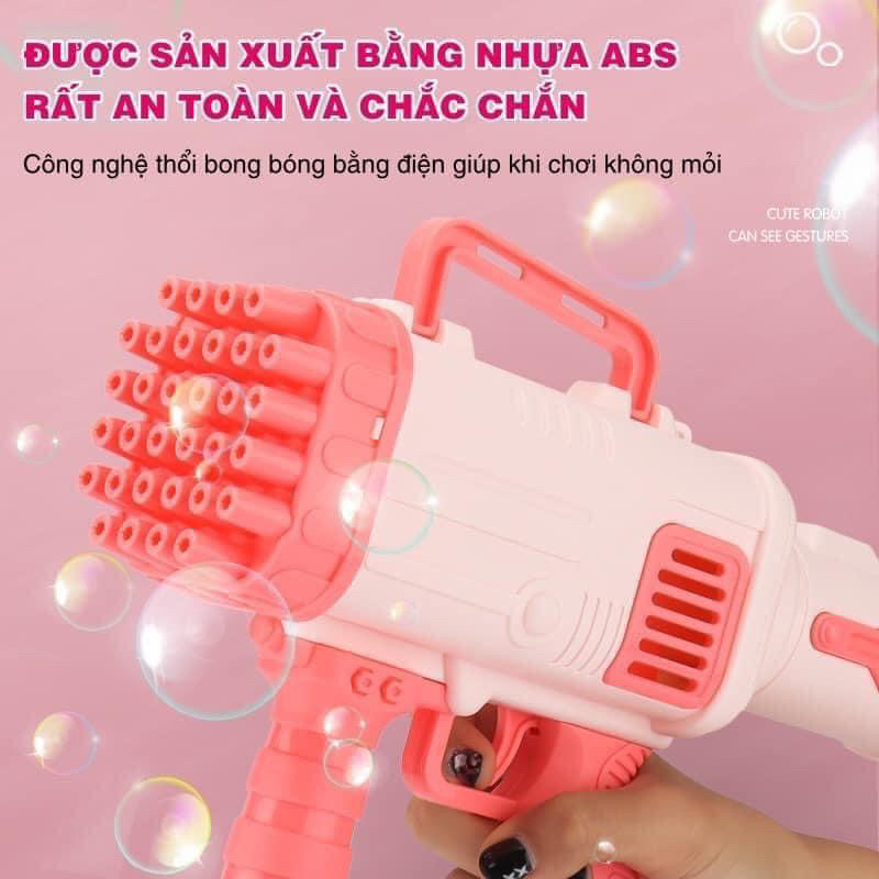 Đồ chơi bắn bong bóng 32 lòng