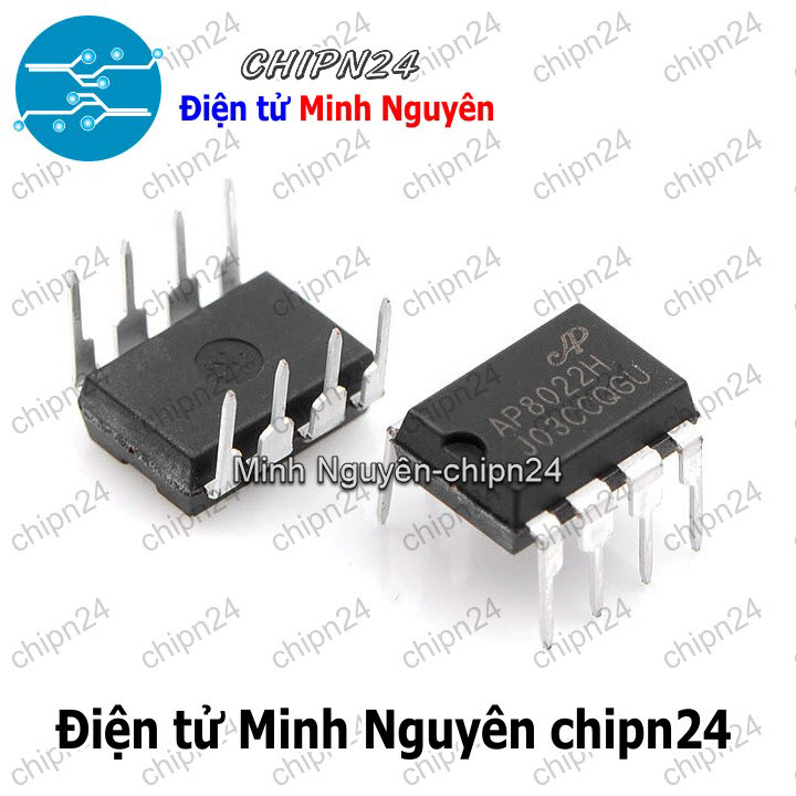 [1 con] (DT) IC AP8022 DIP-8 Hàng Tốt (AP8022H 8022) - HH004797
