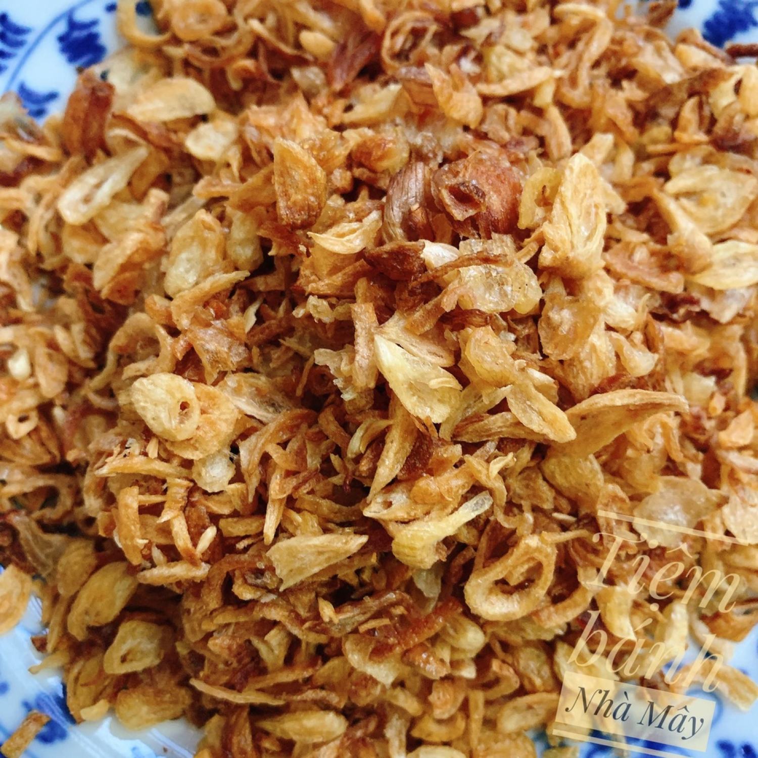 Hành Phi Loại Ngon ƞhất Vàng Giòn Thơm Không Trộn Bột (Hành Tím Phi Thơm) 100G