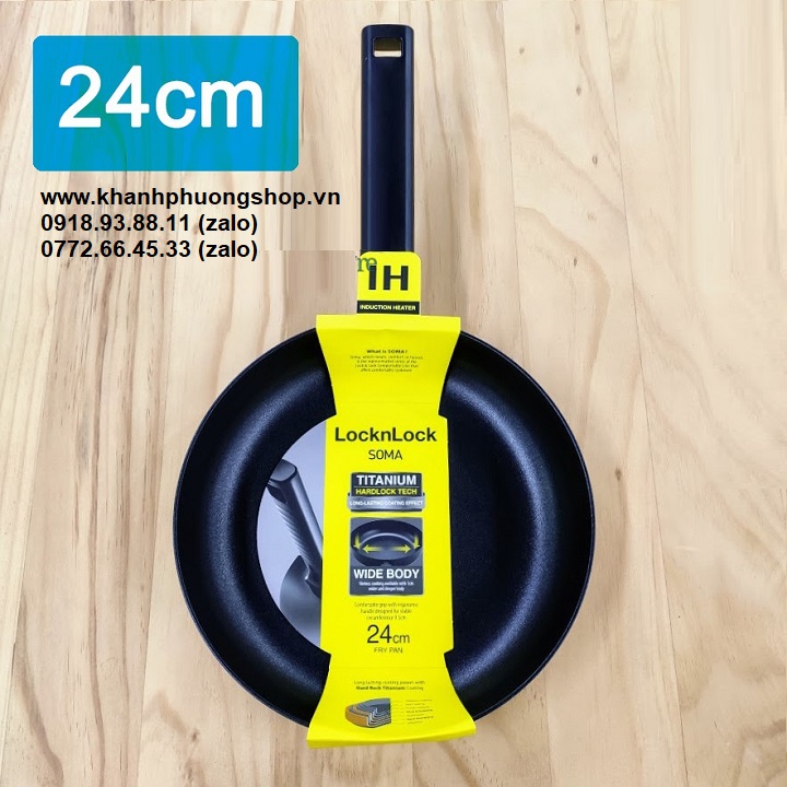 chảo sâu lòng lock&lock 24cm - chảo sâu lòng lock&lock