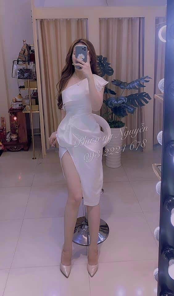ĐẦM BOBY 1 VAI BÈO XẾP LY ( CÓ MÚT )