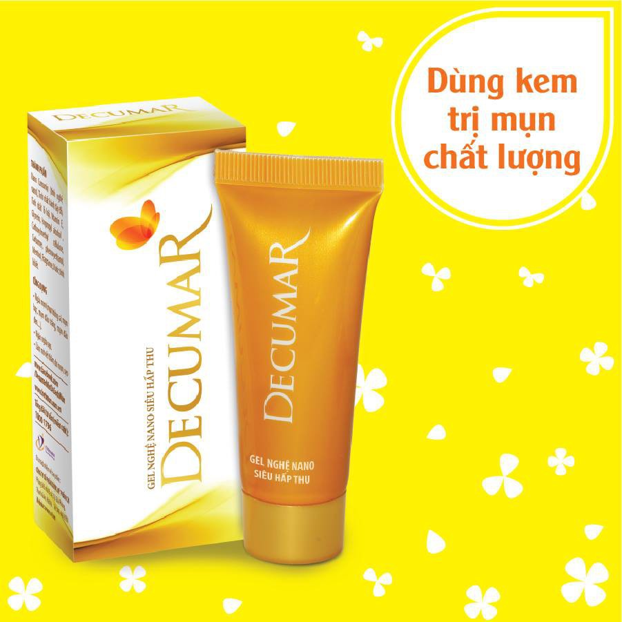 ✅ (Chính Hãng) Decumar Hết Mụn Viêm, Hết Thâm Sẹo