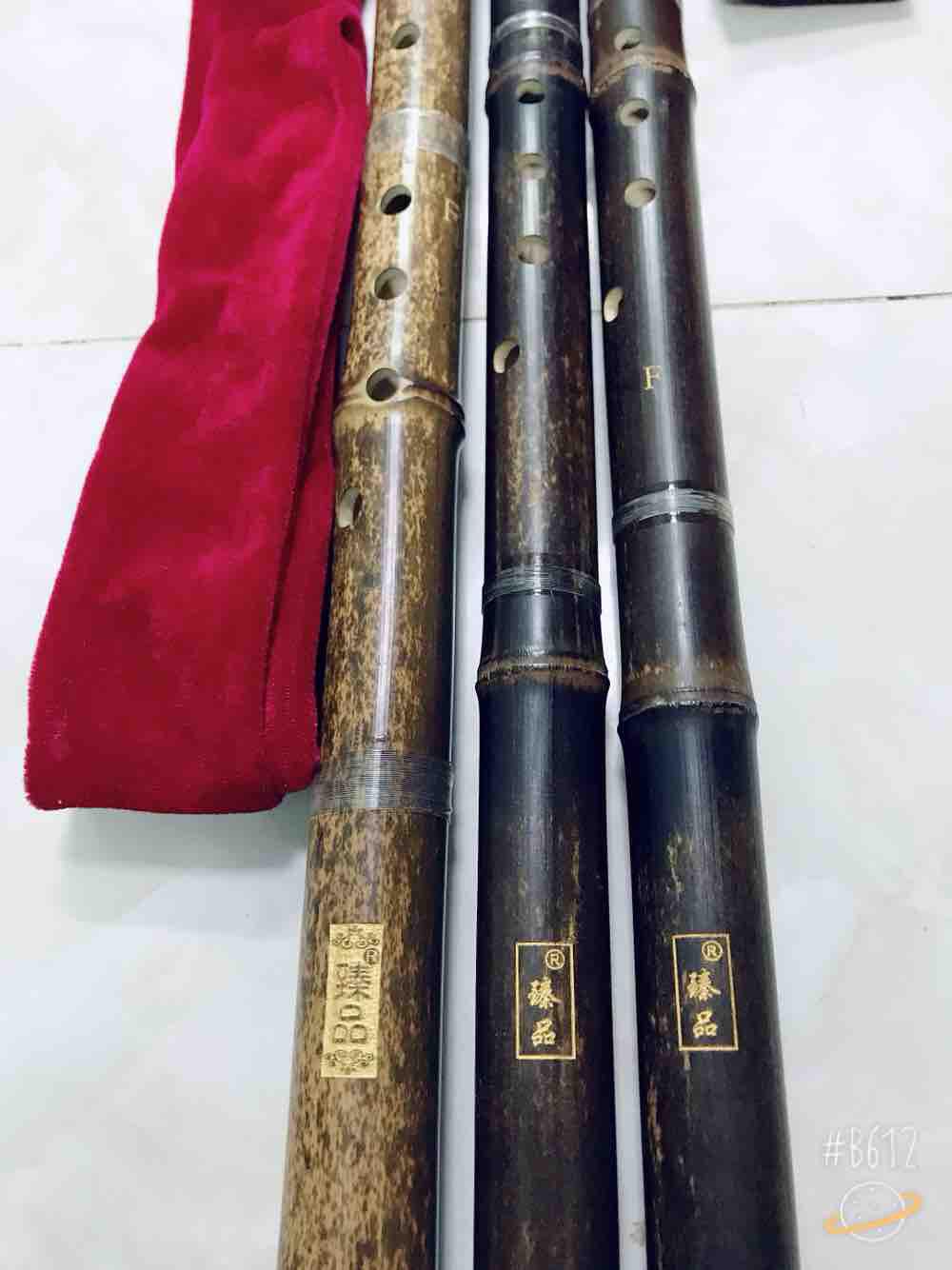 Tiêu trúc tím tone Rê cao cấp