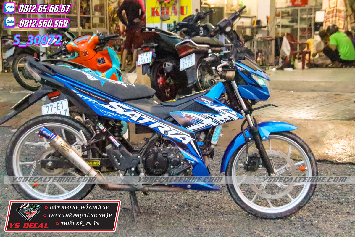 Tem rời Hayabusa xanh  đen