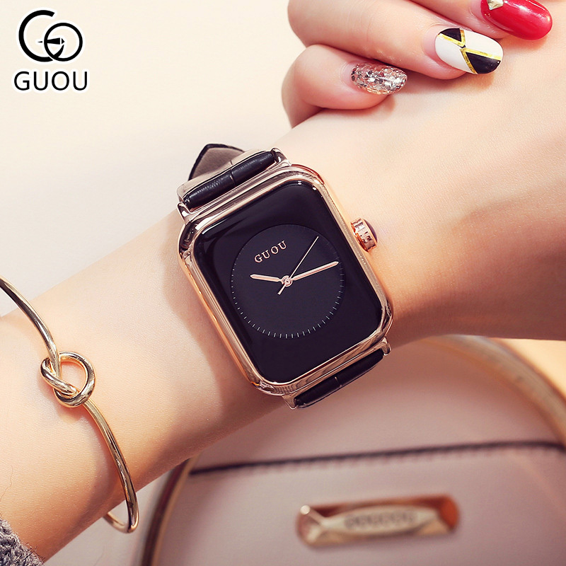 Nơi bán Đồng hồ Nữ GUOU Dây Mềm Mại đeo rất êm tay - Kiểu Dáng Apple Watch 40mm