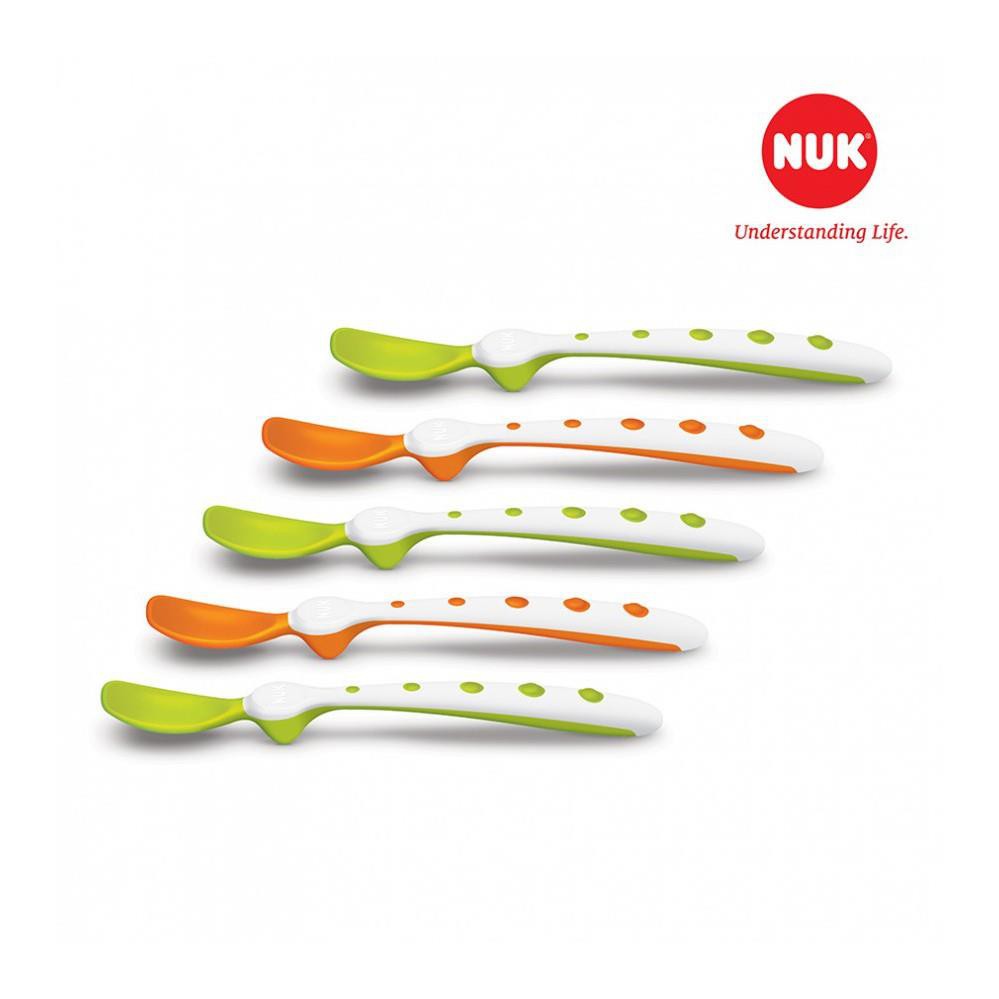 BỘ 5 THÌA MỀM NUK  nhập khẩu Đức
