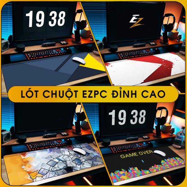 Miếng Lót Chuột Pad Chuột Cỡ Lớn Bàn Di Chuột Có Hình Anime Của EZPC Ver 1.0