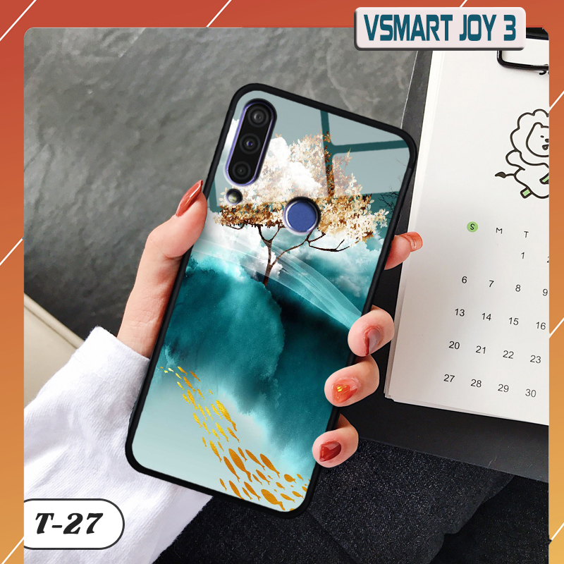 Ốp lưng kính VSMART JOY 3 in 3D ver 4