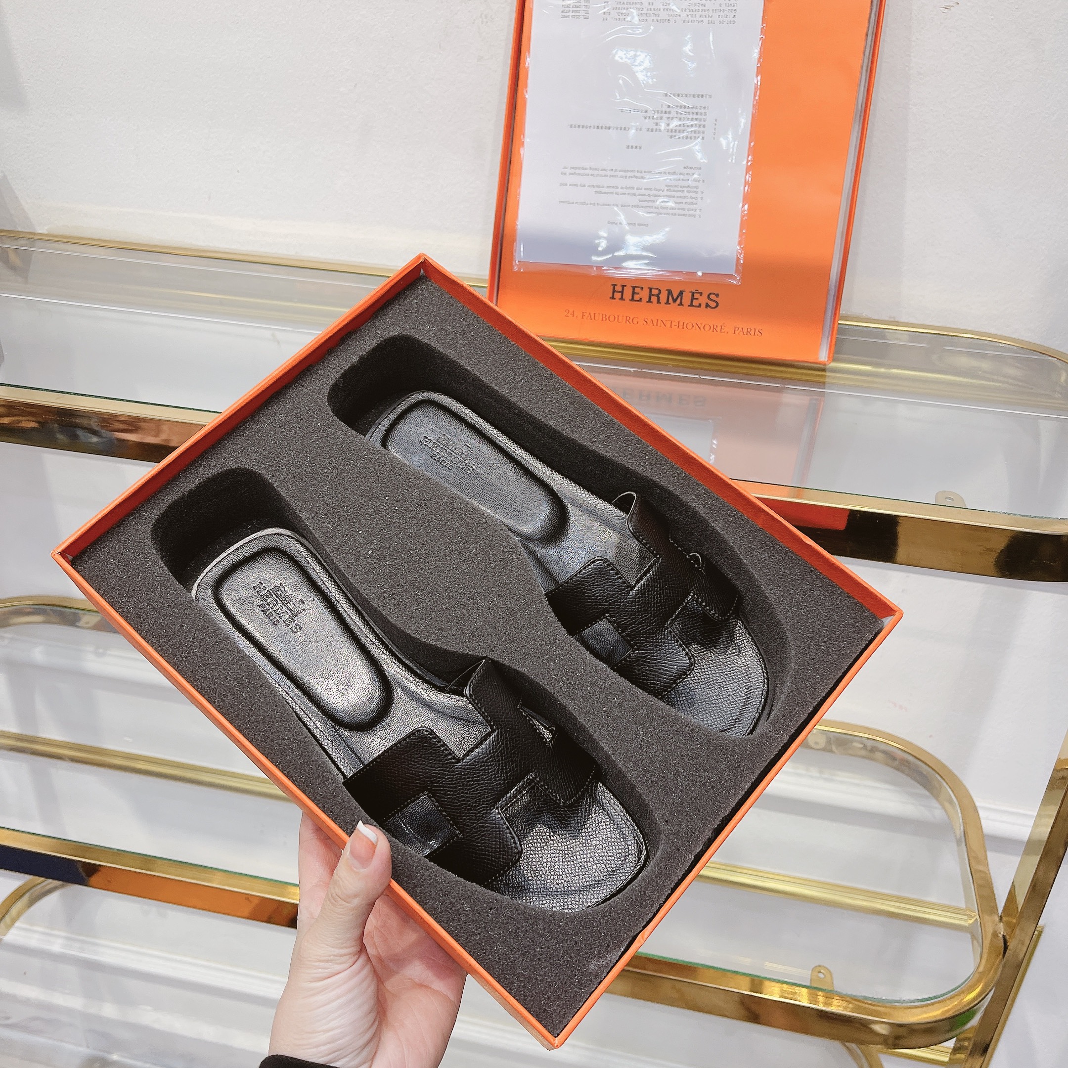 Dép HM Super Hàng Loại 1, Full Box
