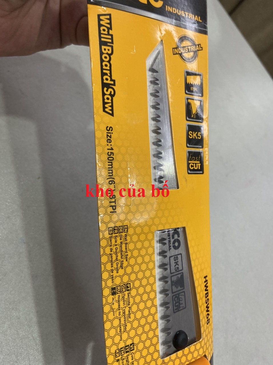 6inch Cưa tay mỏ nhọn INGCO HWBSW68
