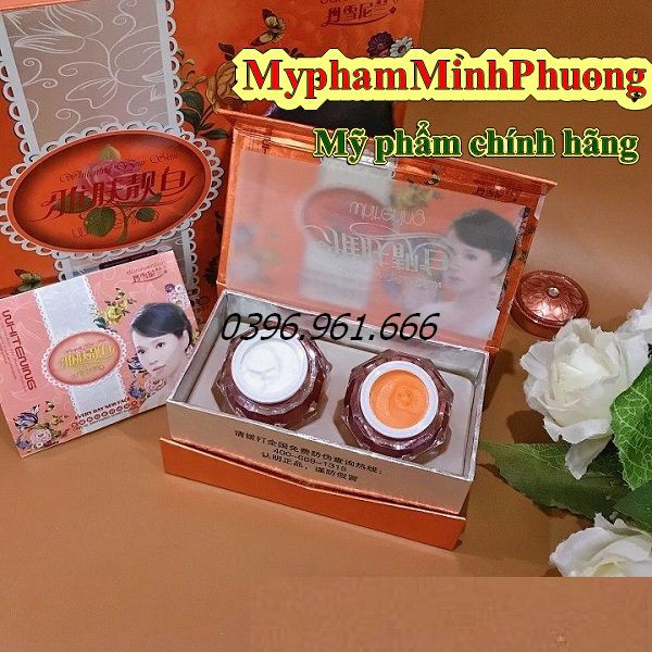 Bộ mỹ phẩm hoàng cung cam 2in1