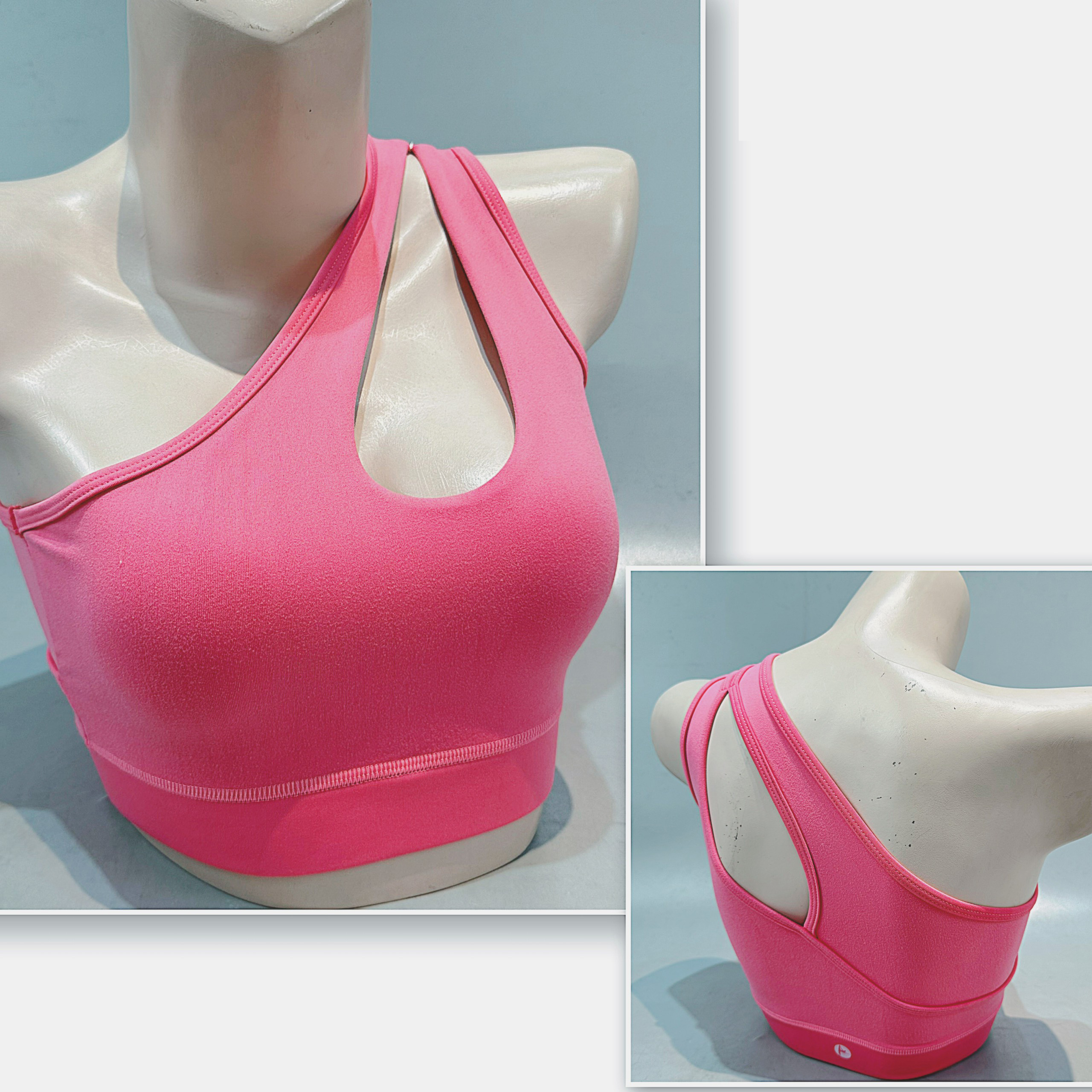 Áo bra tập gym yoga aerobic thể thao nữ kèm mút ngực chất liệu thun poly co giãn 4 chiều thấm hút mồ hôi tốt Bin Sports A011