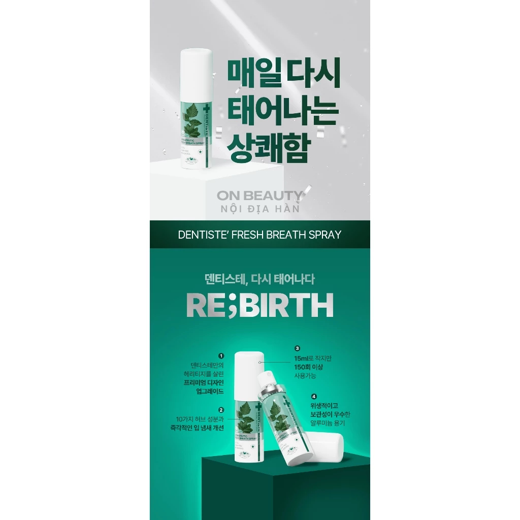 Dentiste Fresh Breath Spray 15ml