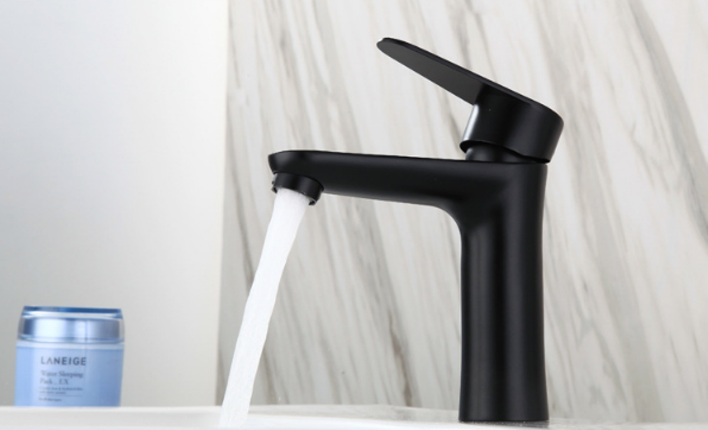 Vòi lavabo đen - nóng lạnh- Inox 304  MS3