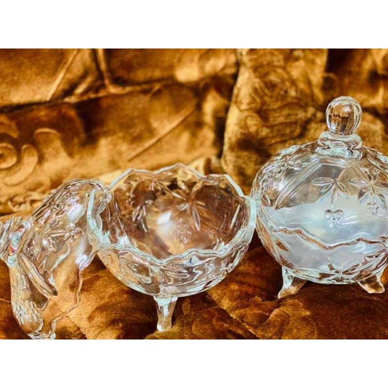 THỐ THỦY TINH PHA LÊ ĐỰNG MỨT (1cái)