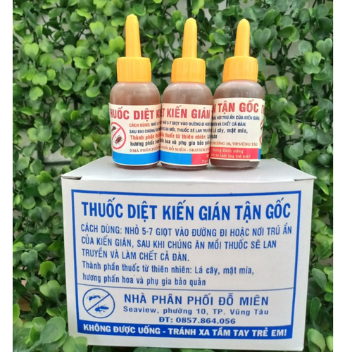 Combo 3 Lọ Thuốc Diệt Kiến Gián Sinh Học Cực Tốt