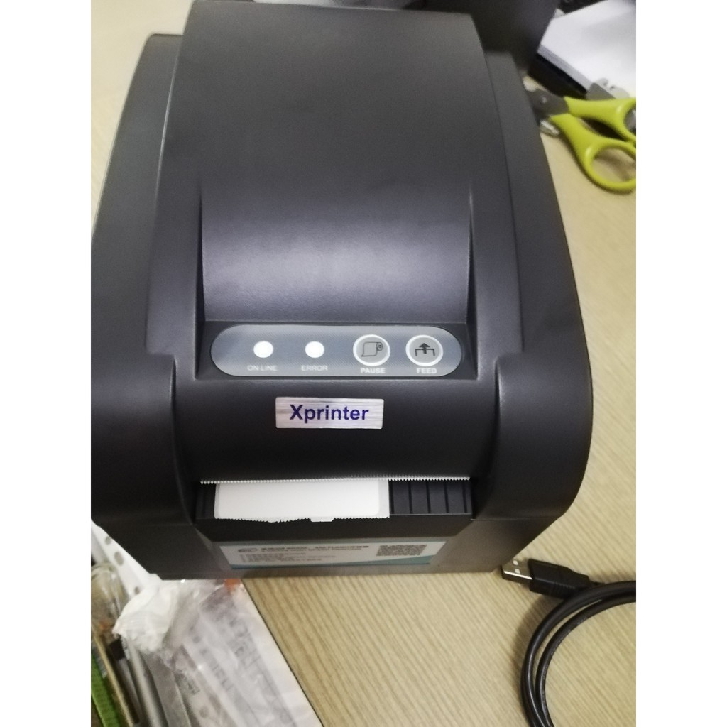 [HCM]Máy In Mã Vạch XPrinter XP 350B Cho Đơn hàng