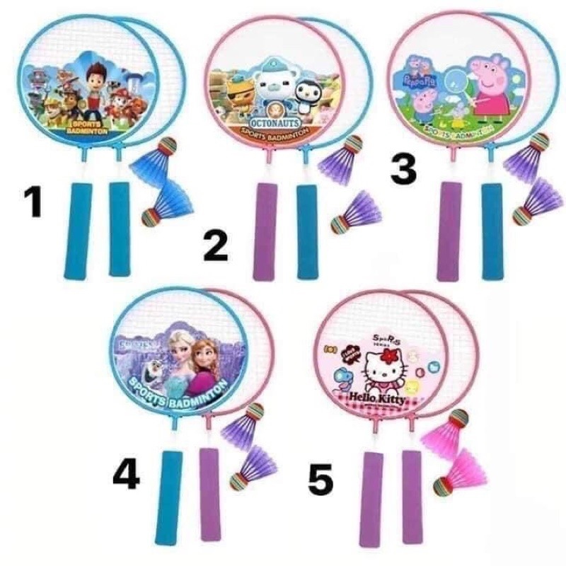 Bộ vợt cầu lông cho bé