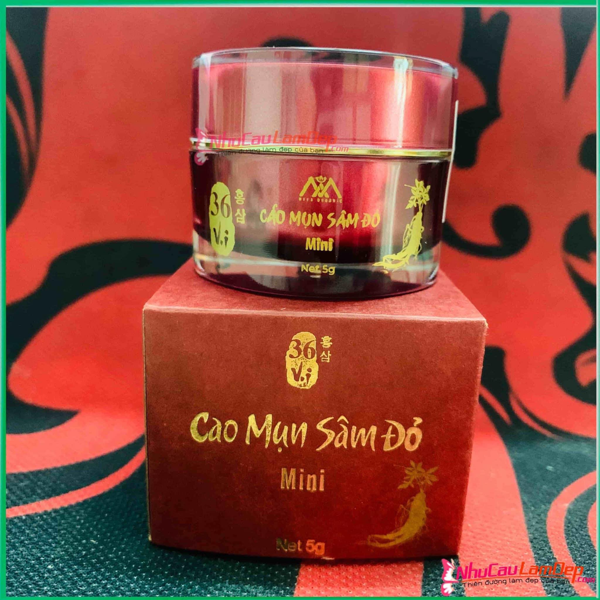 CAO MỤN SÂM ĐỎ 15G