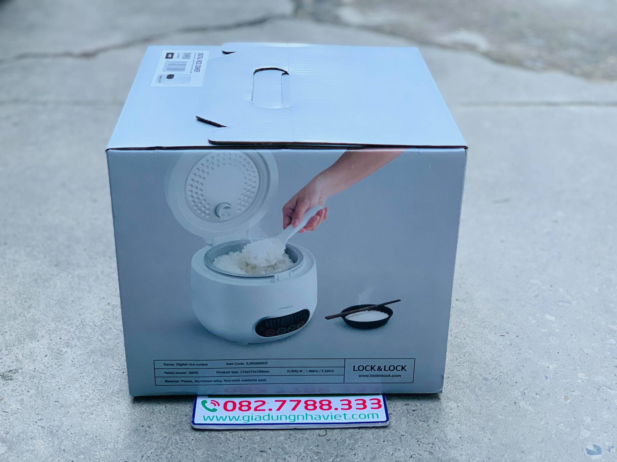 Nồi Cơm Điện Mini Dung Tích 0.8 lít Lock&Lock - EJR426