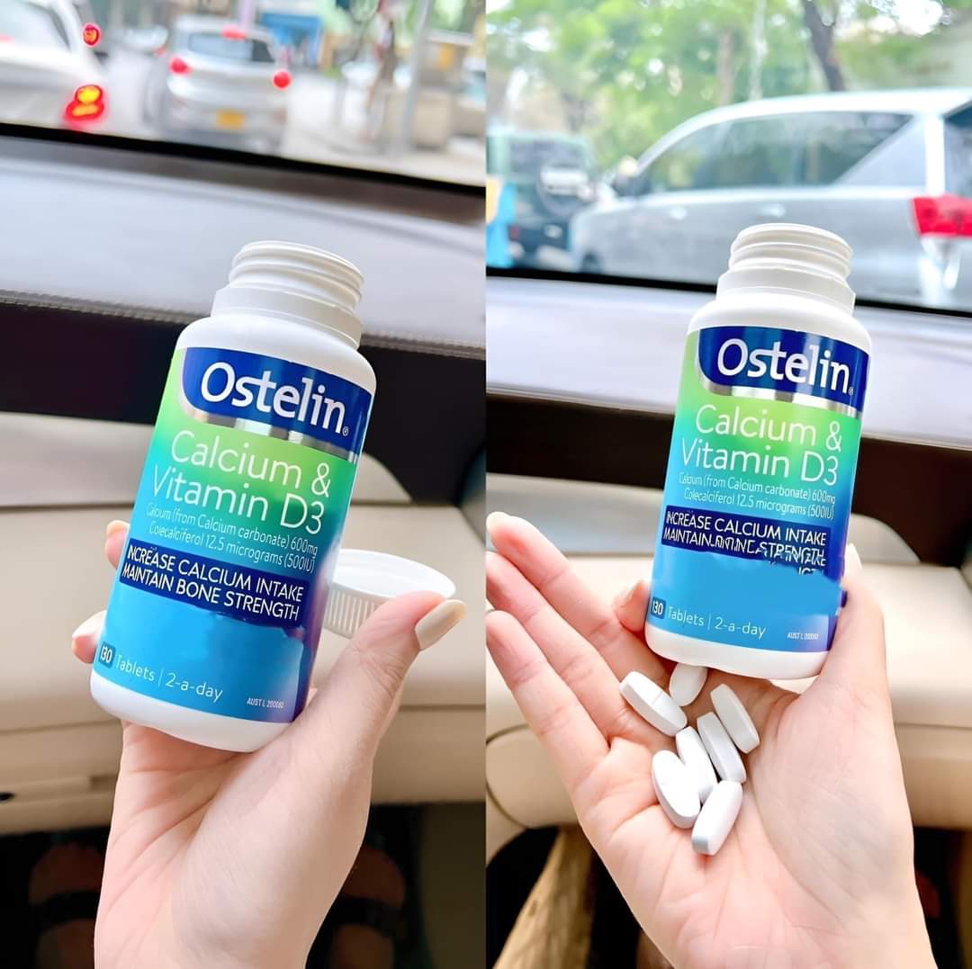 Viên Bổ Sung Canxi Và Vitamin D3 Ostelin