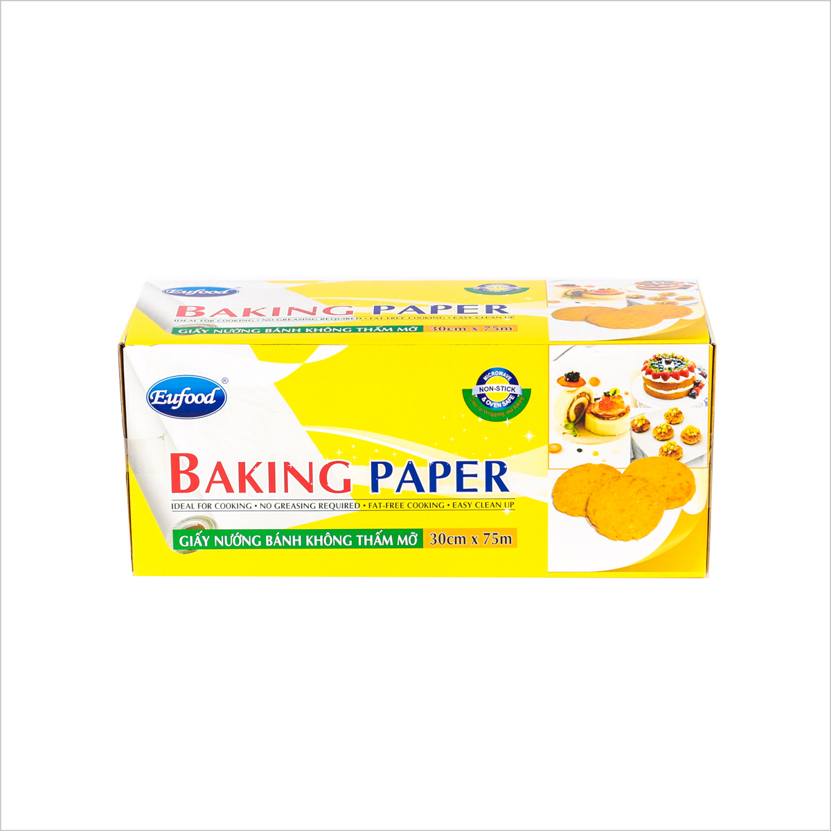 Giấy nến chống dính Eu Food 30cm*75m