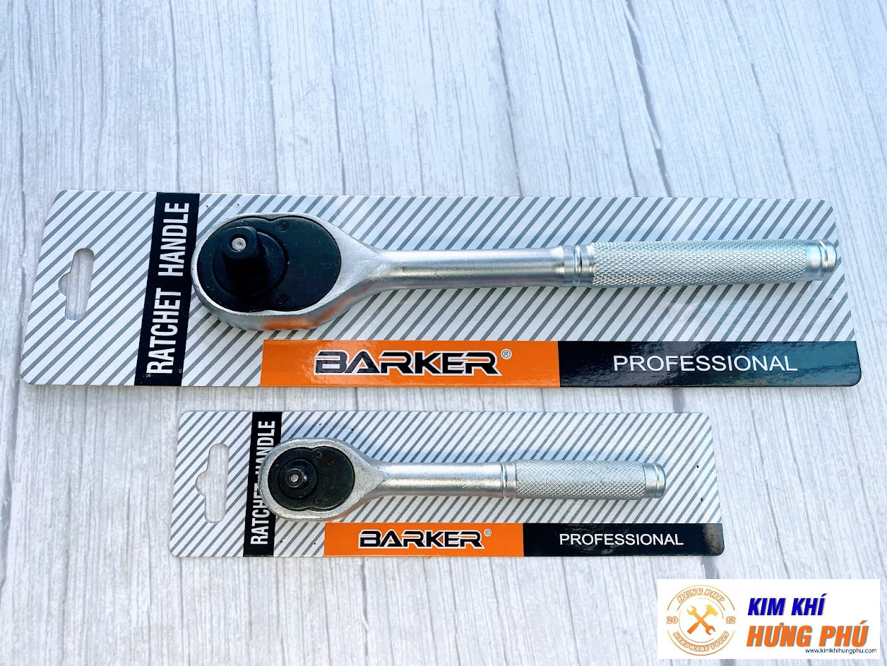 Cần siết tự động đảo 1/2 - 1/4 Baker cao cấp, tay vặn khẩu tự động hai chiều