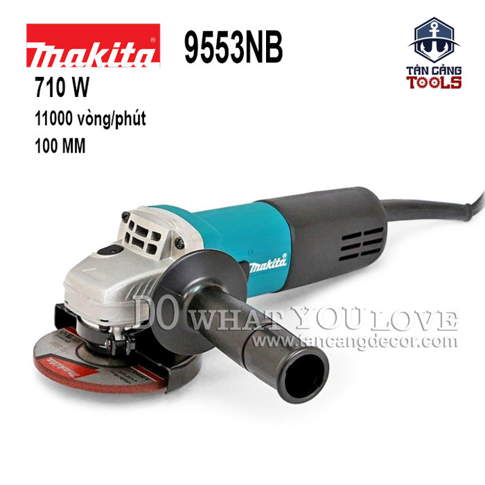 Máy mài góc 100 mm makita 9553nb 710w