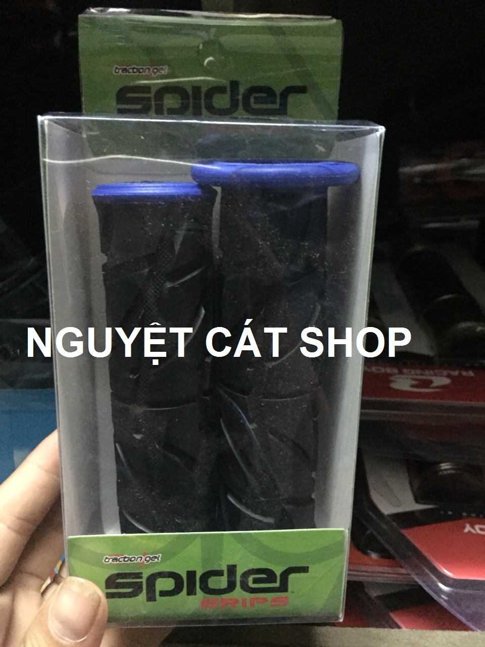 Bao tay xe máy Spider không gù