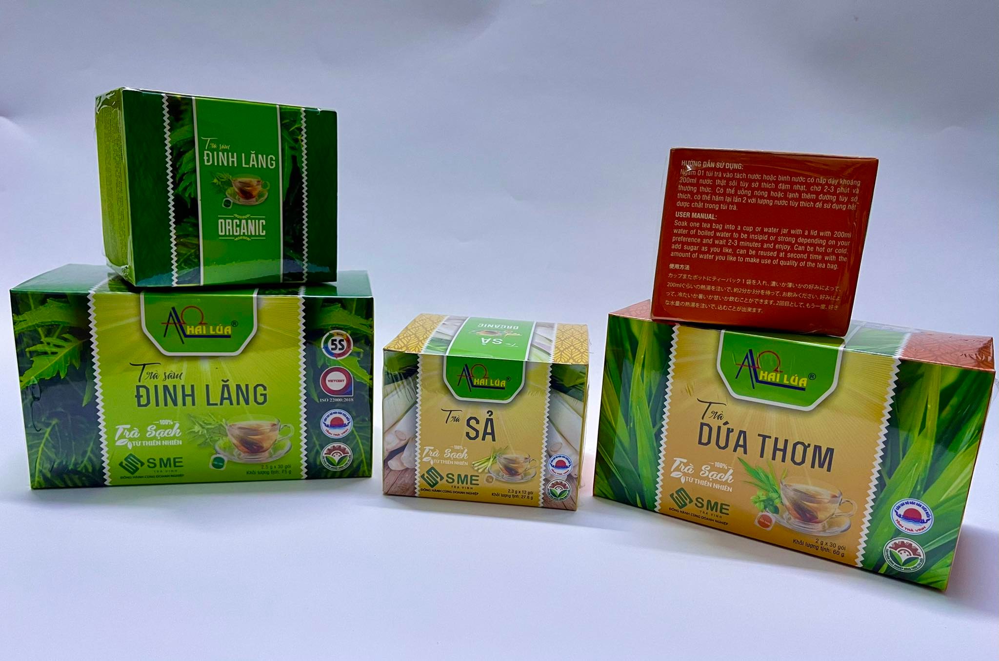 Trà Sâm Đinh Lăng Túi Lọc (hộp 30 gói)
