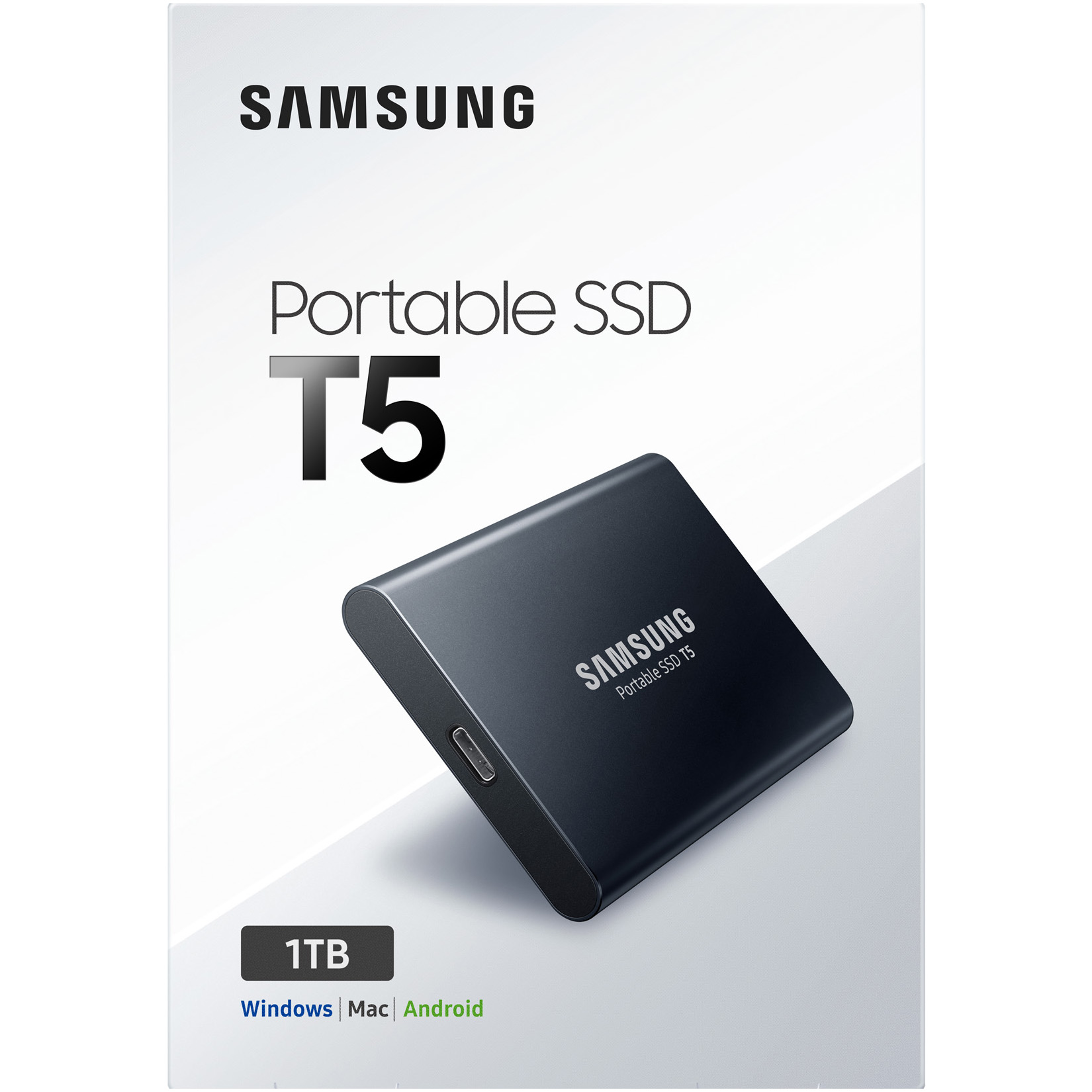 [Trả góp 0%] Ổ cứng di động SSD External Samsung T5 1TB - USB 3.1 Gen 2 (Đen) - Nhất Tín Computer