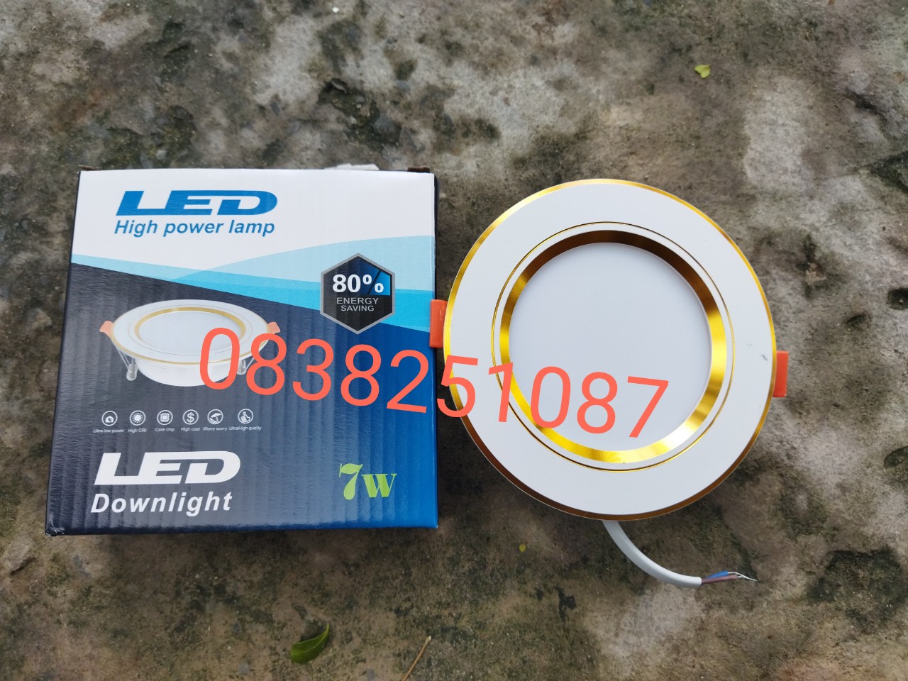 [HCM]Bộ 10 đèn led âm trần viền bạc 7w 3 màu (Sáng trắng /vàng ấm /vàng nắng) thây đổi theo mỗi lần bật tắc công tắc